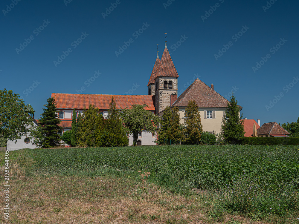 Fototapeta premium Église Saints-Pierre-et-Paul de Niederzell