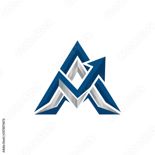 Modern Business Logo With Arrow For Growth And Success