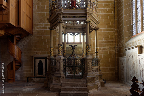 Thüringen - Erfurt - St. Severi Kirche - Innenansicht