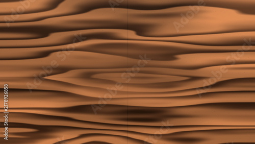 Cuadro en lienzo Abstract Wavy Brown Texture