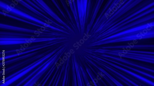 A mesmerizing video showcasing a vibrant blue light explosion in a dark space