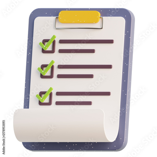 3d Illustration of Remote Work Task Management