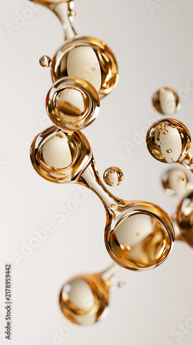 two gold rings