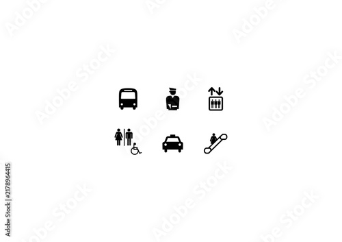 ,pictogramiconsign,public,information set