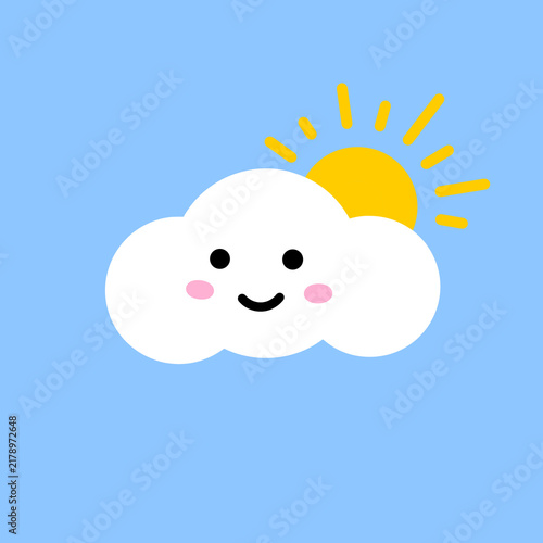 sun with clouds