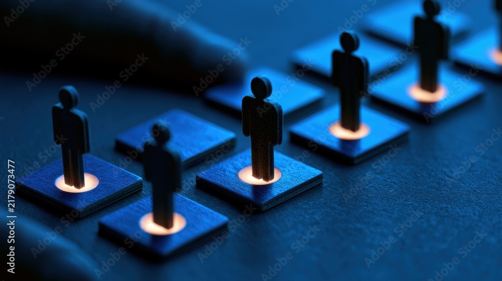 Obraz premium Future-focused leaders prepare organizations for change by strengthening digital capability, strategic agility, responsible governance, and sustainable decision making. 