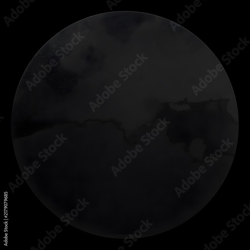 Abstract Black Circular Background Deep Velvety Texture Dimensional Light Sophisticated Design