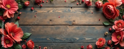 Rustic wood backdrop with carved floral details, background texture, texture