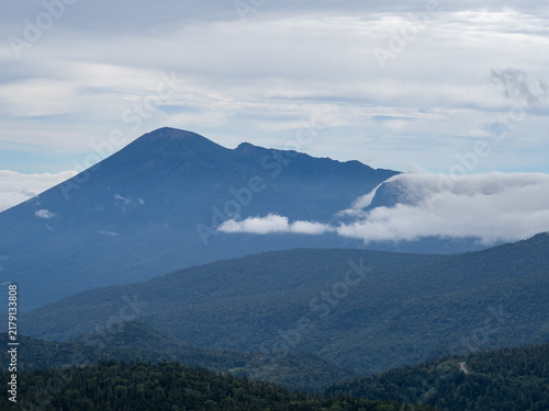 雲海と岩手山