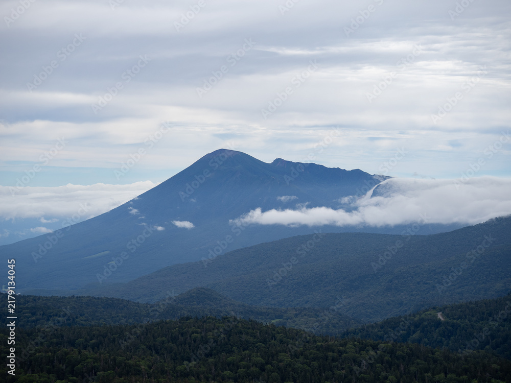 Fototapeta premium 雲海と岩手山