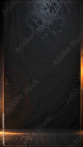 Charcoal background displays deep dark surface in moody premium quiet atmospheric and minimal style generative AI