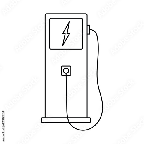 electric vehicle charging station icon