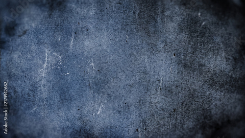Dark Blue Grunge Textured Background
