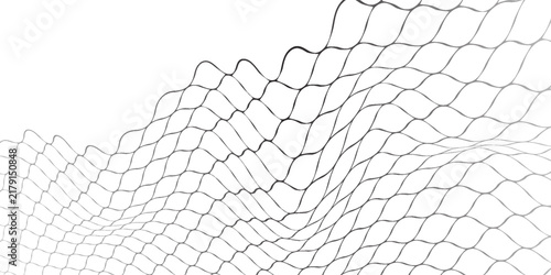 Mesh texture for fishing nets. Seamless pattern for sportswear or soccer goal, volleyball net, basketball hoop, hockey, athletics. Abstract net background for sports