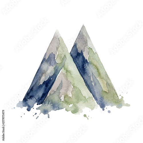Twin Blue Summits