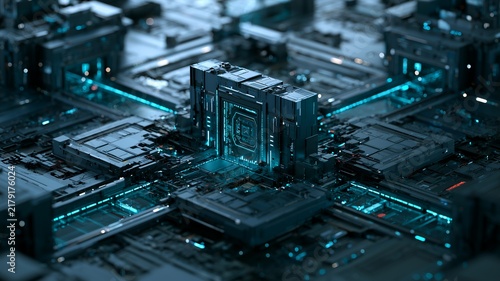 Secure Computing Architecture with Centralized Digital Core for Cybersecurity Infrastructure, Enterprise IT Systems, Network Security, Data Protection, Technology Presentations and Corporate Websites.
