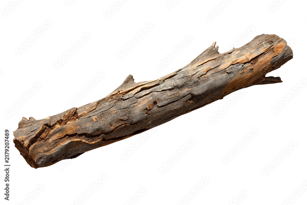 Fototapeta premium Weathered Broken Tree Branch