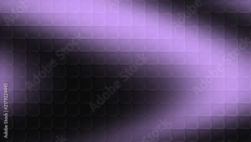 Quadro su tela Abstract purple cubic glass pattern gradient background with modern glossy textu