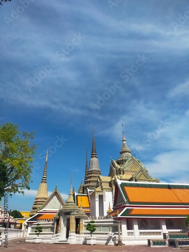 Obraz na płótnie wat pho bangkok thailand