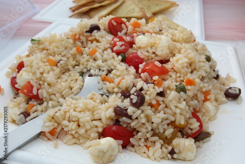 Italian cuisine cold appetizer for wedding reception