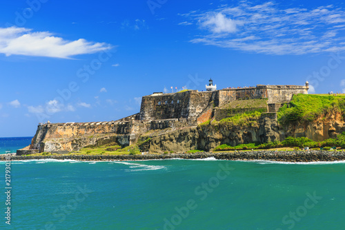 San Juan, Puerto Rico. Fort San Felipe del Morro or Morro Castle