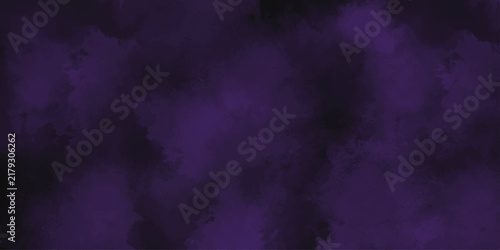 Purple Smoke Cloud Abstract Background with Dark Atmospheric Texture.
