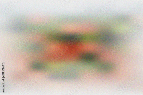 Soft atmospheric abstract design with warm orange and green tones blended into a beautiful textured and artistic composition
