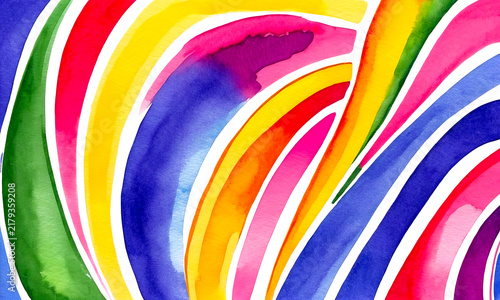 Bright multicolor background with colorful abstract pattern
