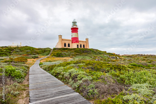 Fotografie Lighthouse at Cape Agulhas South Africa