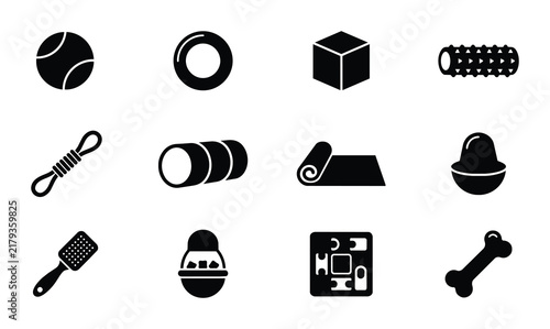 Foto Pet Toys, 12 Icons