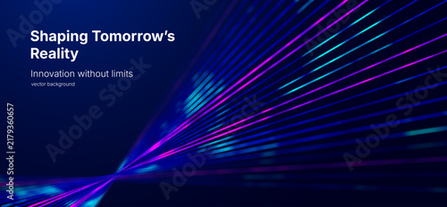 Glowing data particles dynamically assemble a 3d shape abstract digital vector background. Perfect for AI concepts, big data visualization, technology presentations for websites and corporate media