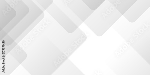 Grey white abstract background paper shine and layer element. Modern style abstract background. square shape with futuristic concept background.