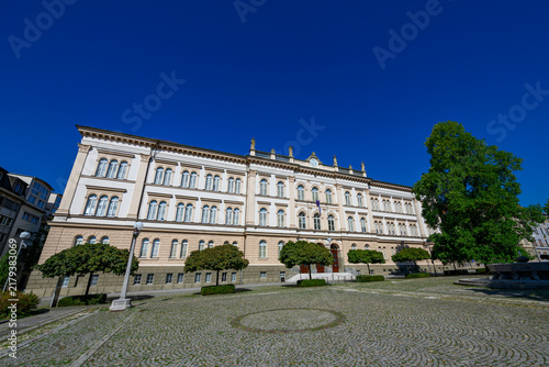 Canvastavla First Gymnasium in Maribor