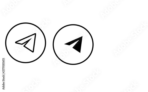 Canvastavla Telegram symbol,Sharing  icon symbol design,Media icon for sharing