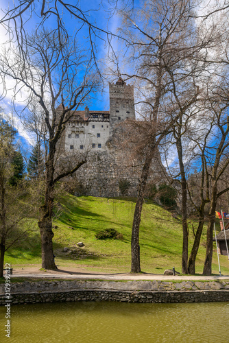 The medieval Castle of Bran, known for the myth of Dracula.