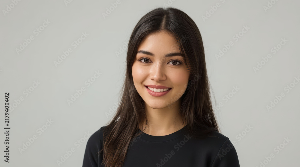Obraz premium Asian woman portrait smiling