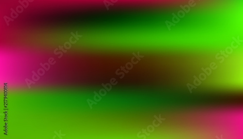 Quadro su tela Bold abstract gradient with bright green and magenta pink
