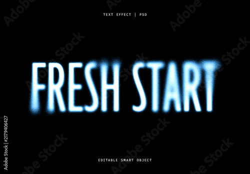 Grainy Dissolving Text Effect