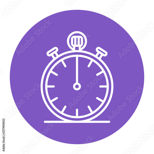 Quadro su tela Stopwatch Icon