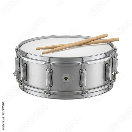 Obraz na płótnie drum isolated on white background