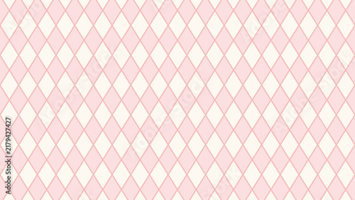 Fotografía Geometric pink diamond pattern desktop wallpaper