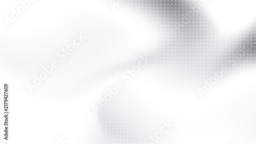 Abstract gray and white color gradient background with dotted pattern. Vector illustration.	