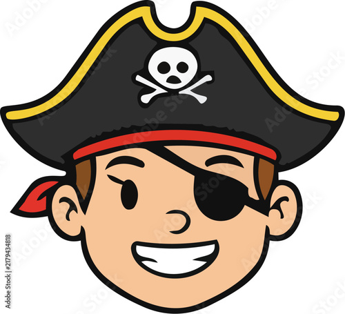 cartoon policeman with a hat