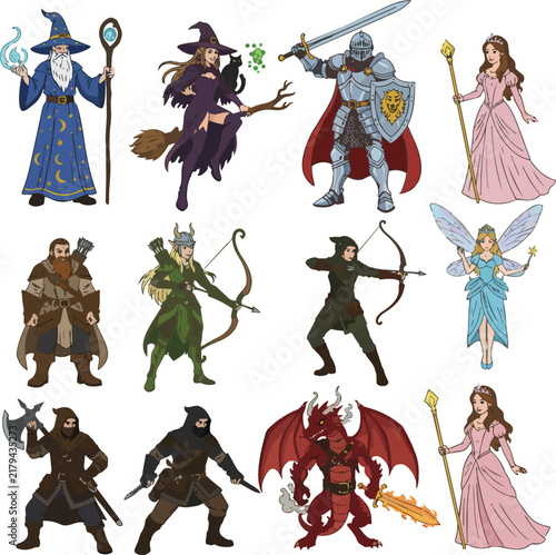 fairy tale characters collection