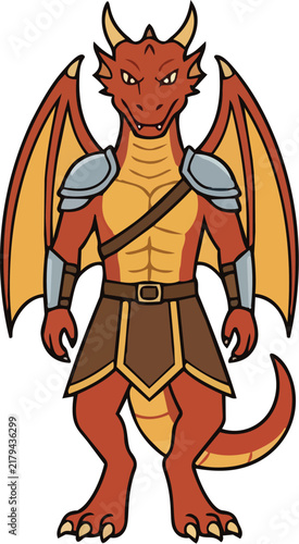 cartoon knight with a sword