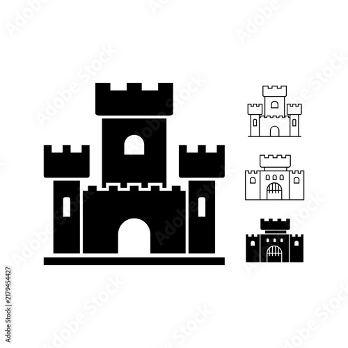 castle vector illustration