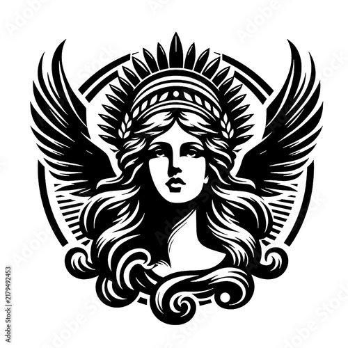 woman in armor