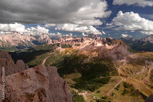 Italy, Passo Giau , Dolomity , mountain , Alpy, Włochy, Cortina dAmpezzo, Lag...