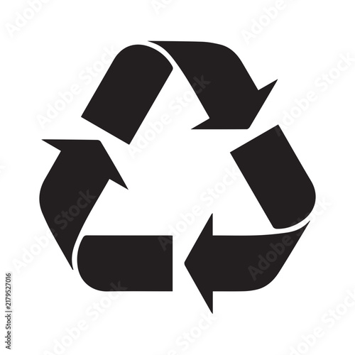 Eco Friendly Recycle Bin Icon with Nature Tree Symbol for Sustainable Waste Management
