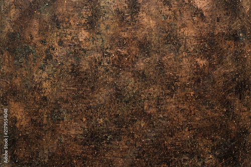 Dark Rust Sepia Brown Mottled Grunge Texture Background